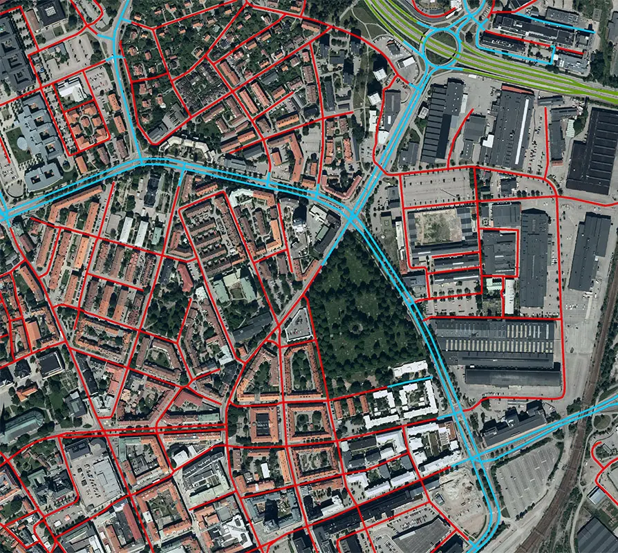Kartor och geografisk information, GIS - Västerås
